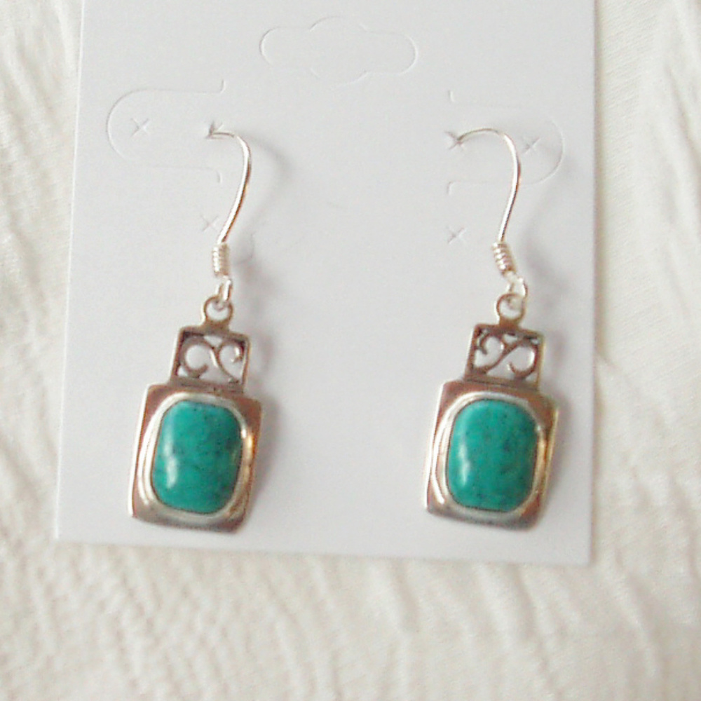 Sterling Silver & Turquoise Earrings